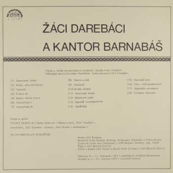 LP Miroslav Horníček: Žáci Darebáci A Kantor Barnabáš, "Písně Žáků Darebáků"