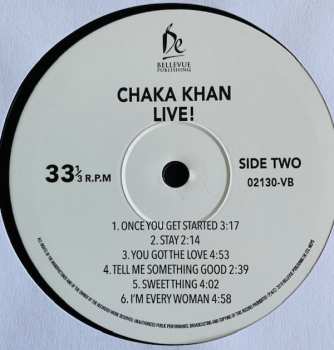 LP Chaka Khan: Live!
