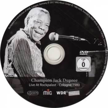 2CD/DVD Champion Jack Dupree: Live At Rockpalast