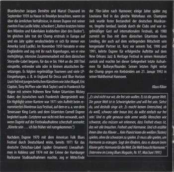 2CD/DVD Champion Jack Dupree: Live At Rockpalast