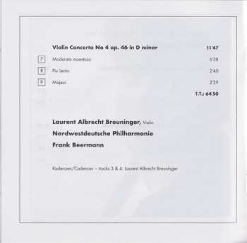CD Frank Beermann: Violin Concertos