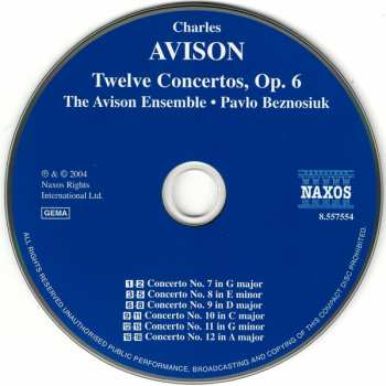 2CD Pavlo Beznosiuk: Twelve Concertos, Op. 6