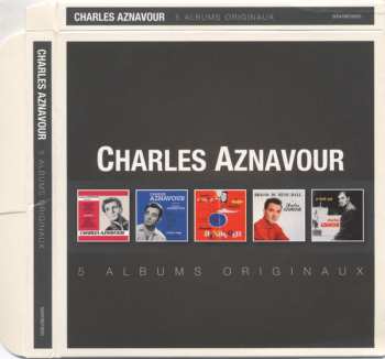 5CD/Doos Charles Aznavour: 5 Albums Originaux 