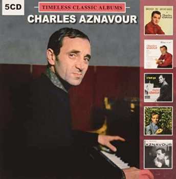 5CD/Doos Charles Aznavour: Bravos Du Music-Hall / Believe In Me! / C'est Ça / Il Faut Savoir / The Time Is Now