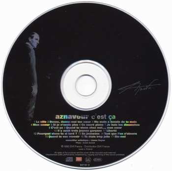 CD Charles Aznavour: C'est Ça