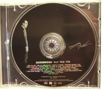 CD Charles Aznavour: Sur ma vie