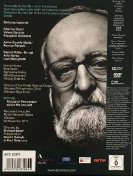 DVD Anne-Sophie Mutter: A Tribute To Krzystopf Penderecki (Threnody / Duo Concertante / Concerto Grosso / Credo)