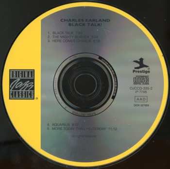 CD Charles Earland: Black Talk!