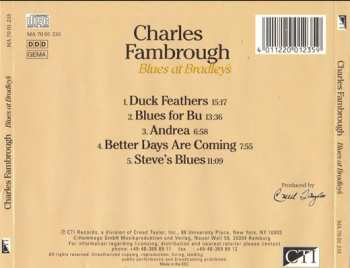 CD Charles Fambrough: Blues At Bradley's