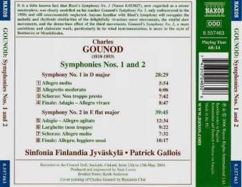 CD Charles Gounod: Symphonies Nos. 1 And 2