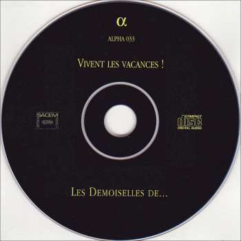 CD Camille Saint-Saëns: Vivent Les Vacances ! (Mélodies De Gounod, Saint-Saëns & Lalo)