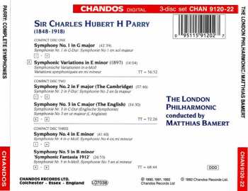 3CD The London Philharmonic Orchestra: Complete Symphonies