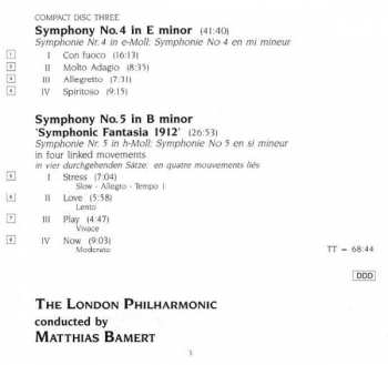 3CD The London Philharmonic Orchestra: Complete Symphonies