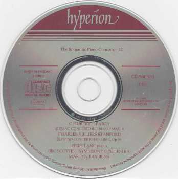 CD Charles Villiers Stanford: Piano Concerto In F Sharp Major / Piano Concerto No 1 In G Major