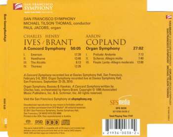 SACD Aaron Copland: A Concord Symphony / Organ Symphony