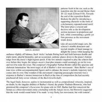 CD Samuel Barber: Concord Sonata • Piano Sonata