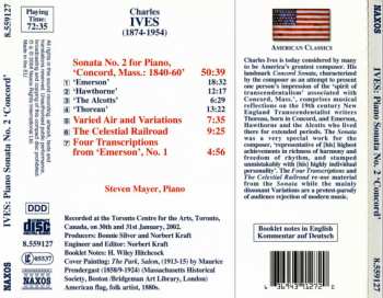 CD Charles Ives: Piano Sonata No. 2 'Concord' / The Celestial Railroad