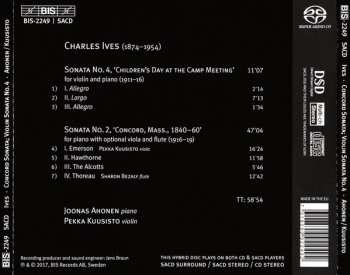 SACD Charles Ives: Piano Sonata No.2 / Violin Sonata No.4