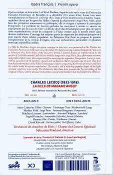 2CD Charles Lecocq: La Fille De Madame Angot LTD | NUM | DLX