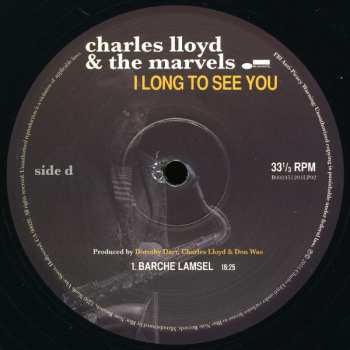 2LP Charles Lloyd & The Marvels: I Long To See You