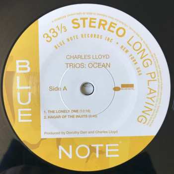 LP Charles Lloyd: Trios: Ocean