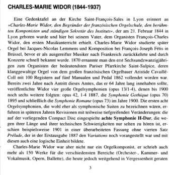 CD Charles-Marie Widor: Symphonie Nr.8 Op.42/4