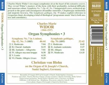 CD Charles-Marie Widor: Organ Symphonies • 3