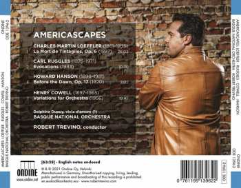 CD Howard Hanson: Americascapes