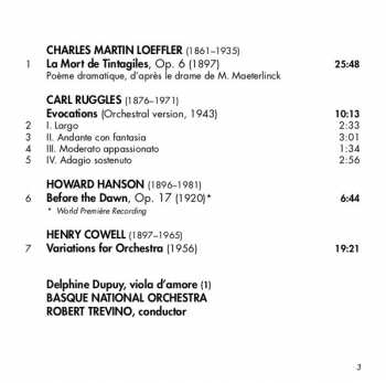 CD Howard Hanson: Americascapes