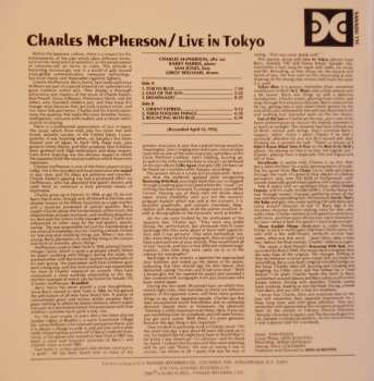 CD Charles McPherson: Live In Tokyo
