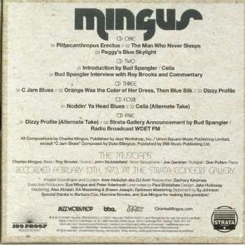 5CD/Doos Charles Mingus: Jazz In Detroit / Strata Concert Gallery / 46 Selden DLX