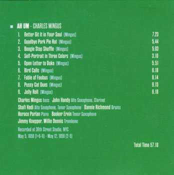 10CD/Doos Charles Mingus: Milestones Of A Legend