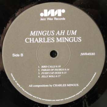 LP Charles Mingus: Mingus Ah Um LTD