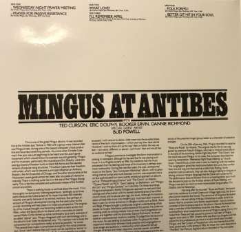 2LP Charles Mingus: Mingus At Antibes LTD