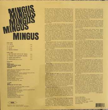 LP Charles Mingus: Mingus Mingus Mingus Mingus Mingus LTD | CLR