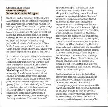 CD Charles Mingus: Presents Charles Mingus