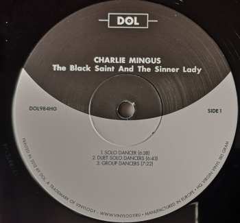 LP Charles Mingus: The Black Saint And The Sinner Lady