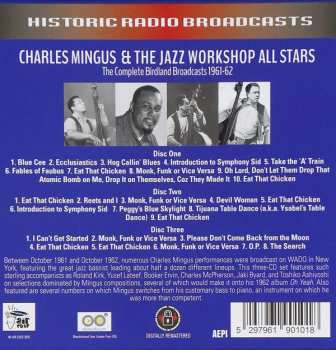 3CD/Doos Charles Mingus: The Complete Birdland Broadcasts 1961-62