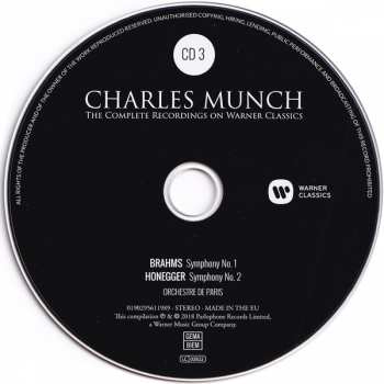 13CD/Doos Charles Munch: The Complete Recordings On Warner Classics