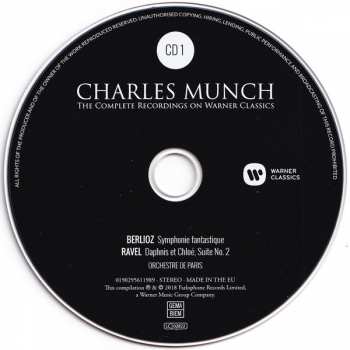 13CD/Doos Charles Munch: The Complete Recordings On Warner Classics