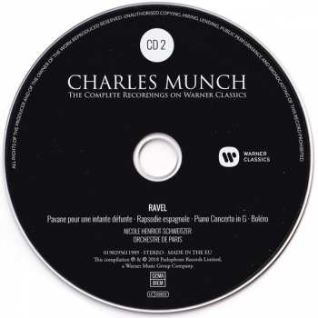 13CD/Doos Charles Munch: The Complete Recordings On Warner Classics