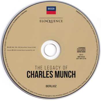 14CD/Doos Charles Munch: The Legacy Of Charles Munch