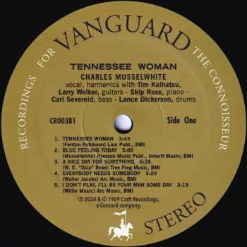 LP Charlie Musselwhite Blues Band: Tennessee Woman