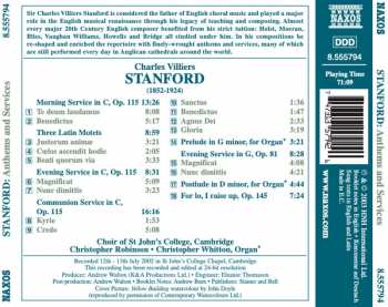 CD St. John's College Choir: Anthems And Services