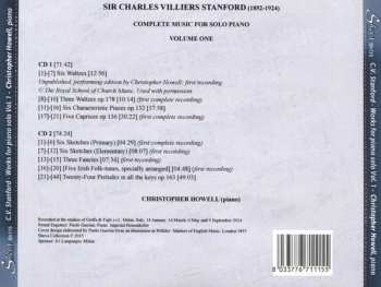 2CD Charles Villiers Stanford: Complete Works For Piano Solo - Vol. 1