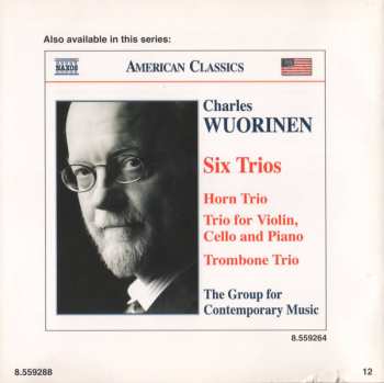 CD Charles Wuorinen: String Sextet And Other Works