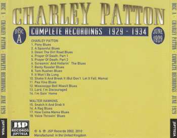 5CD/Doos Charley Patton: Complete Recordings 1929 - 1934