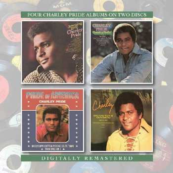 2CD Charley Pride: Amazing Love/Country Feelin'/Pride Of America/Charley