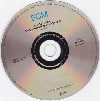 CD Charlie Haden: Magico