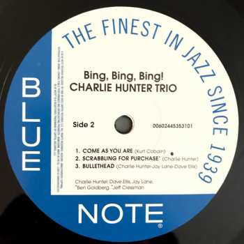 2LP Charlie Hunter Trio: Bing, Bing, Bing!